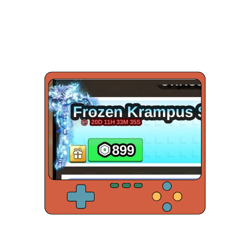 Frozen Krampus Scythe